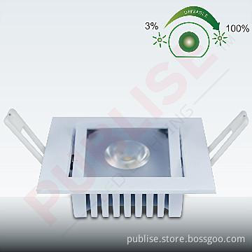 IP54 Dimmable Ultrathin LED Kitchen Lighting 9W CREE MKR Adjustable
